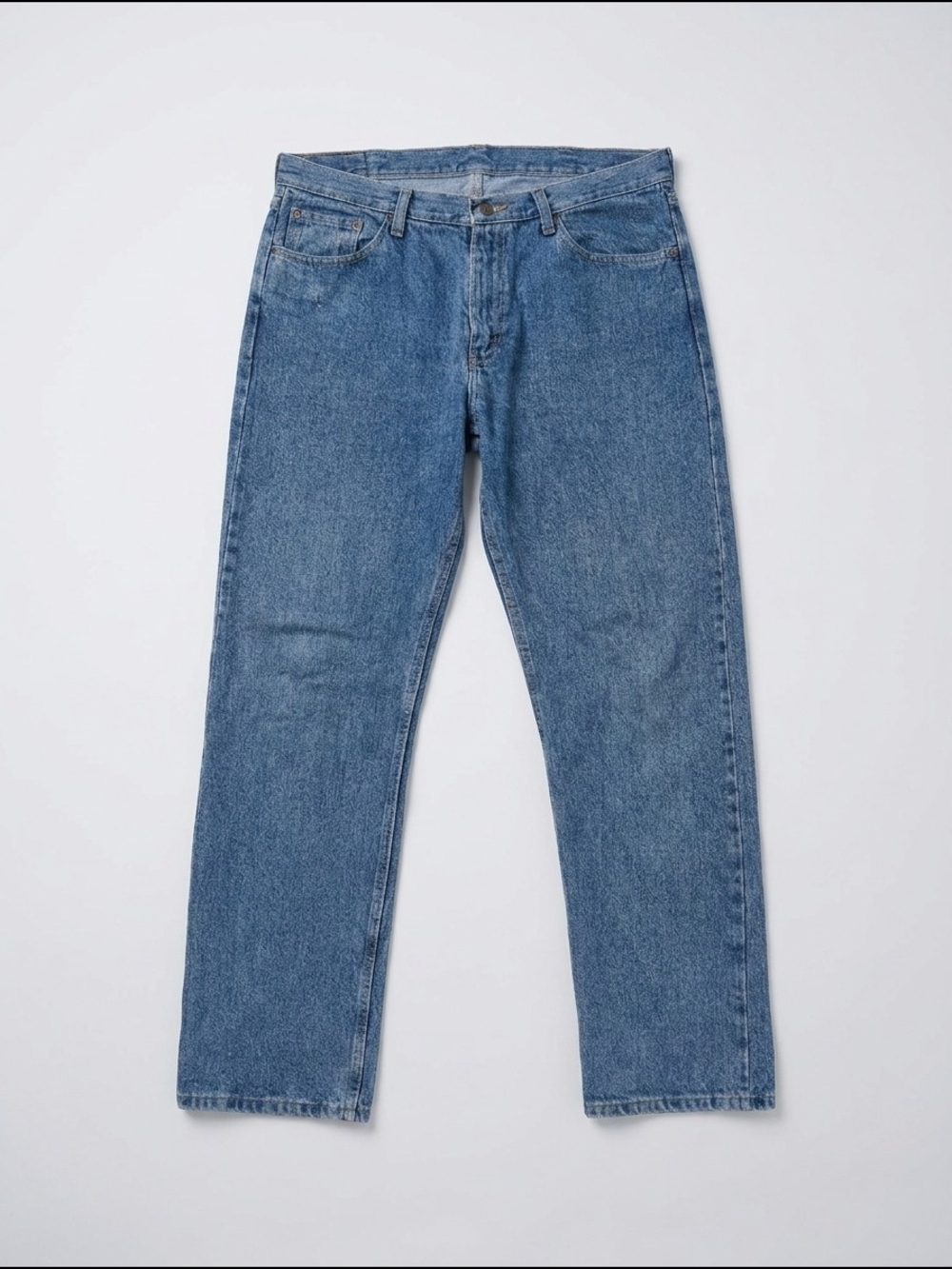 Wrangler Men's Blue Denim Jeans Size 36x32 Relaxed Fit‎